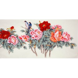 Chinese Peony Painting - CNAG010163