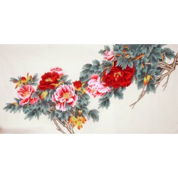 Chinese Peony Painting - CNAG010164