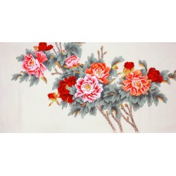 Chinese Peony Painting - CNAG010167