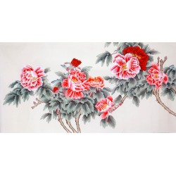 Chinese Peony Painting - CNAG010168