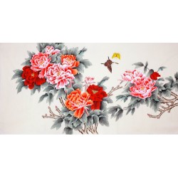 Chinese Peony Painting - CNAG010171