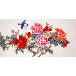 Chinese Peony Painting - CNAG010172