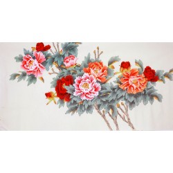 Chinese Peony Painting - CNAG010176