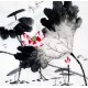 Chinese Lotus Painting - CNAG010179