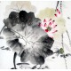 Chinese Lotus Painting - CNAG010189