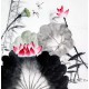 Chinese Lotus Painting - CNAG010194