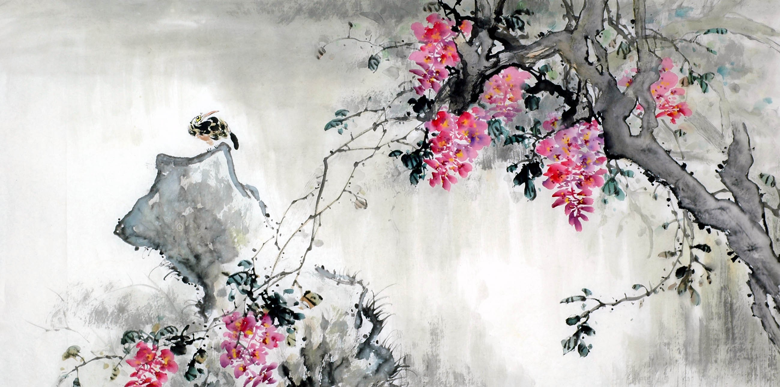 Chinese Flowers&Trees Painting - CNAG010217
