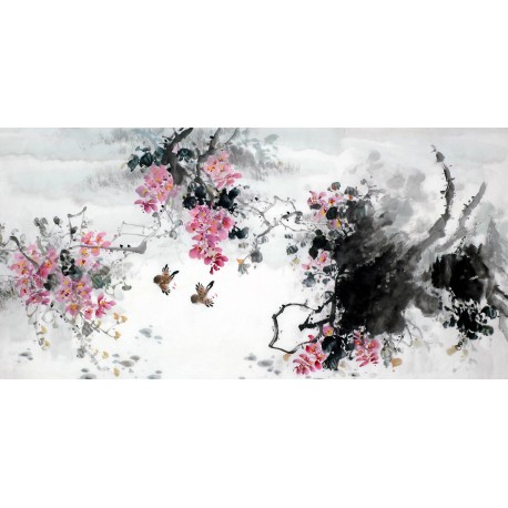 Chinese Flowers&Trees Painting - CNAG010220