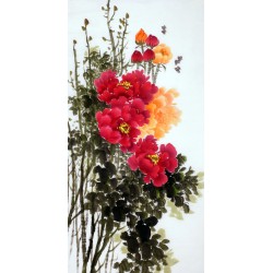 Chinese Peony Painting - CNAG010225