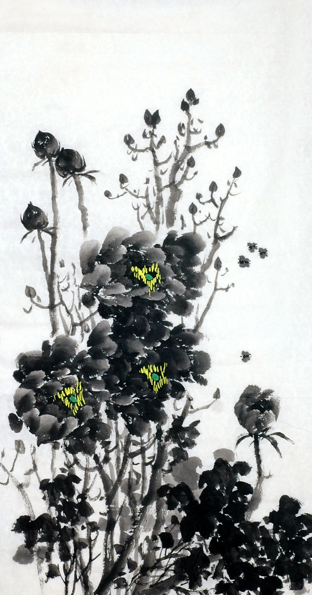 Chinese Peony Painting - CNAG010227