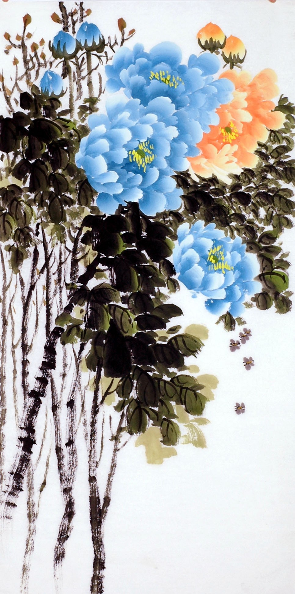 Chinese Peony Painting - CNAG010228