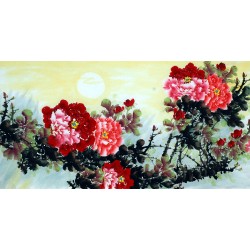 Chinese Peony Painting - CNAG010243