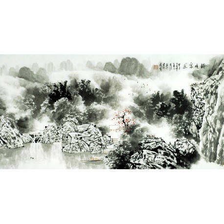 Chinese Aquarene Painting - CNAG010247