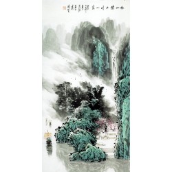 Chinese Aquarene Painting - CNAG010248
