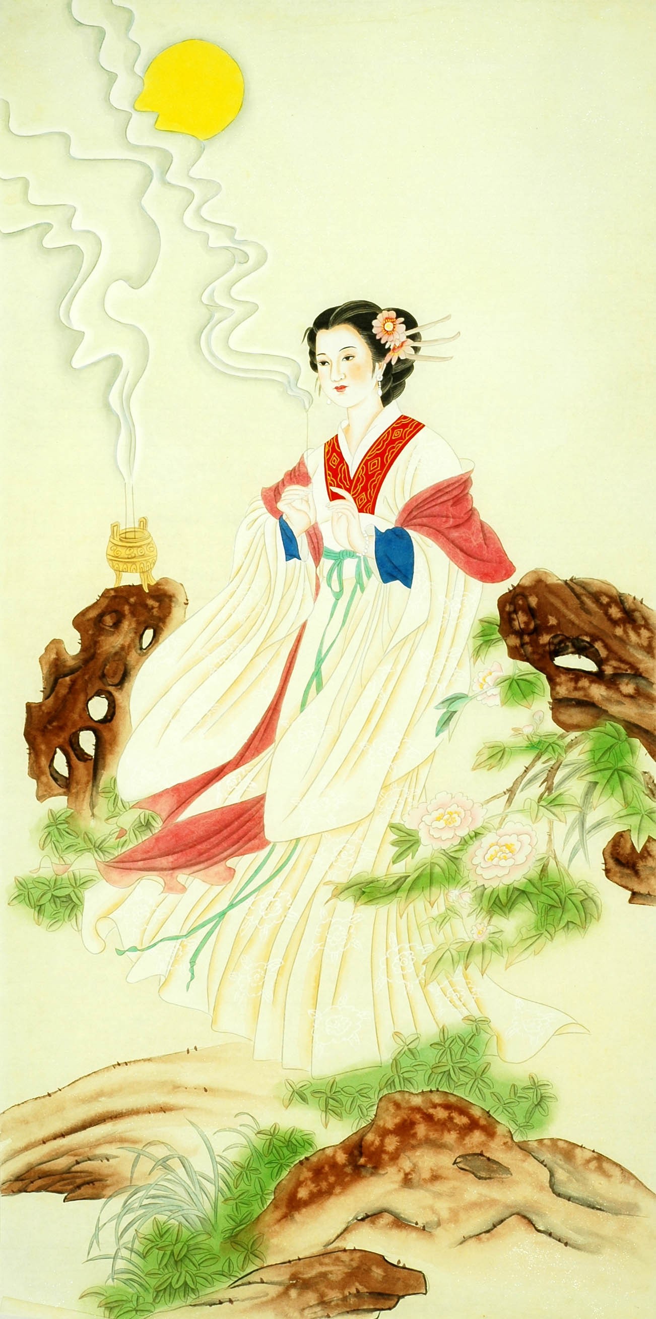 Chinese Figure Painting - CNAG010251