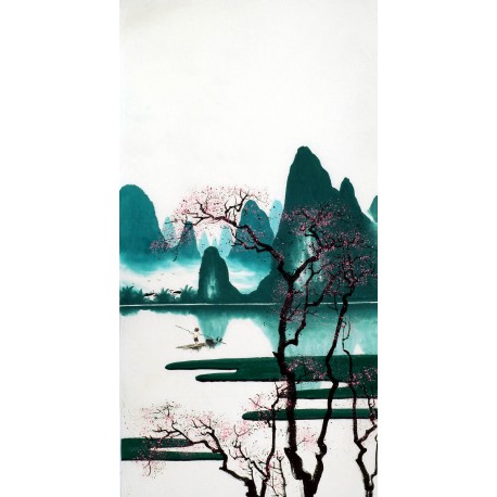Chinese Landscape Painting - CNAG010252