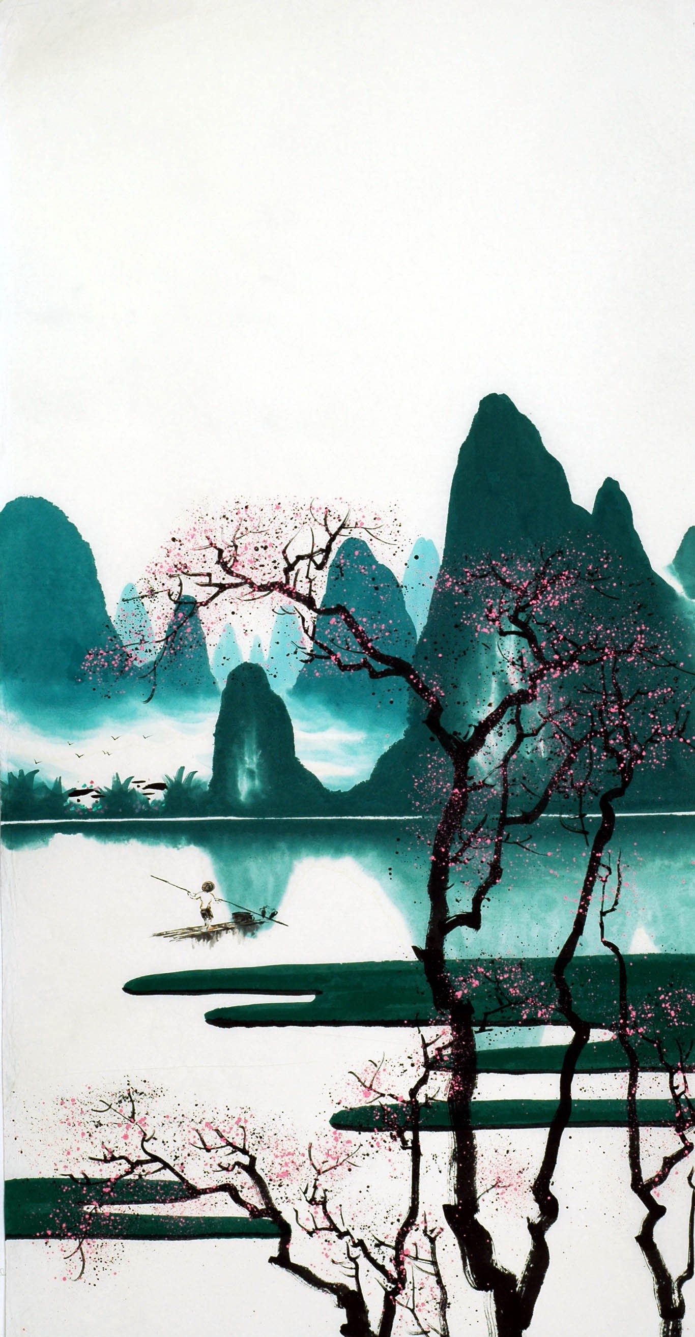 Chinese Landscape Painting - CNAG010252