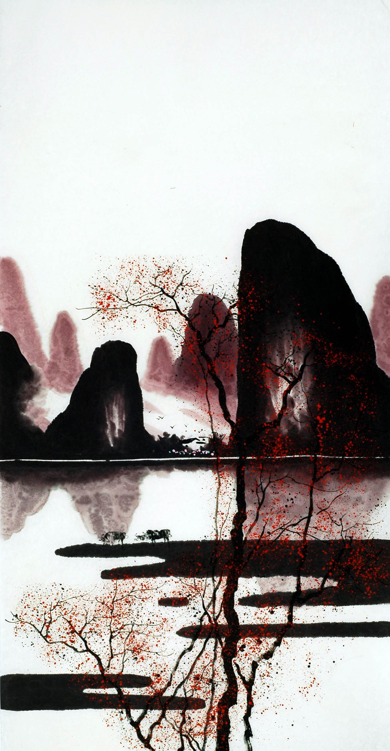 Chinese Landscape Painting - CNAG010253
