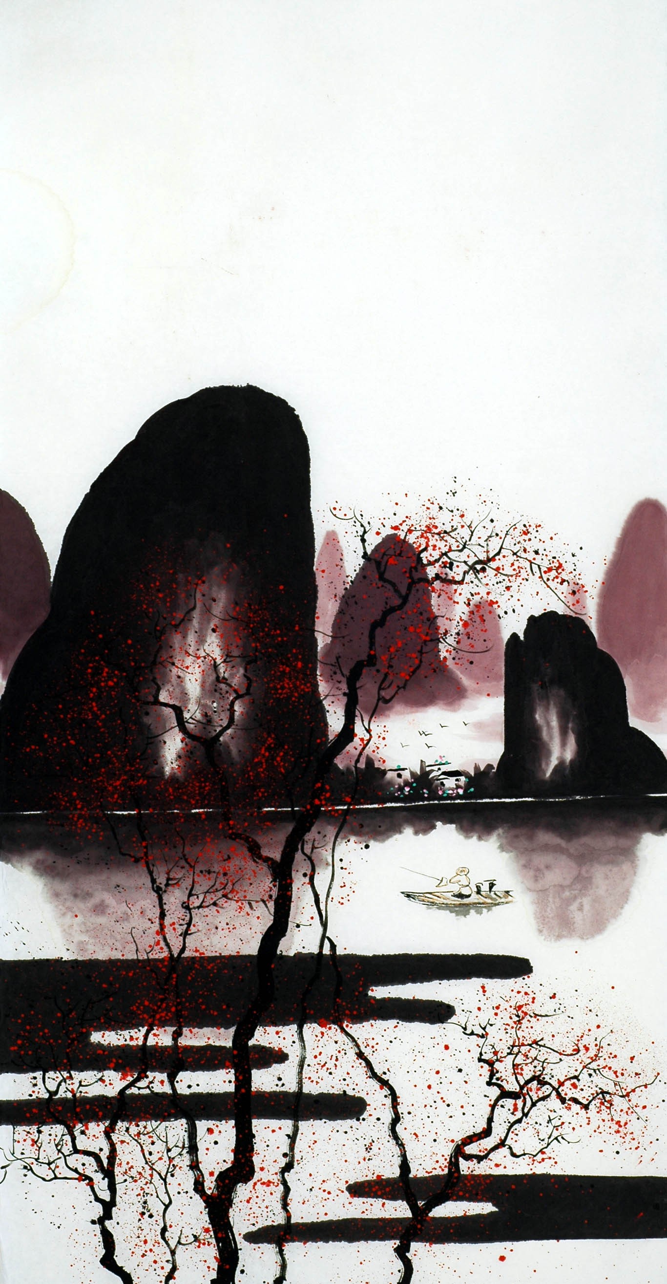 Chinese Landscape Painting - CNAG010254