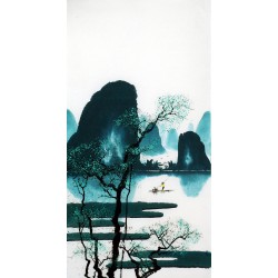 Chinese Landscape Painting - CNAG010255