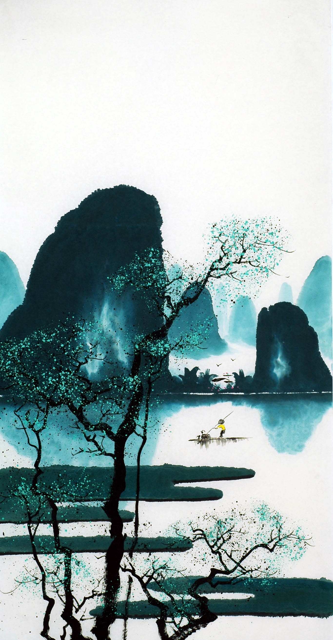 Chinese Landscape Painting - CNAG010255