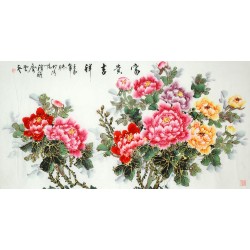 Chinese Peony Painting - CNAG010301