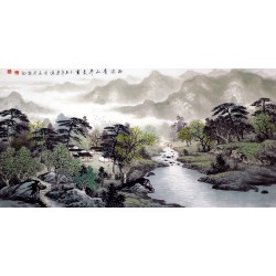 Chinese Landscape Painting - CNAG010305