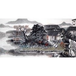 Chinese Landscape Painting - CNAG010308