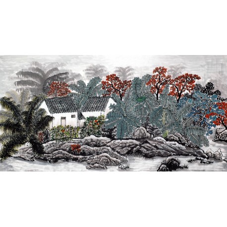 Chinese Landscape Painting - CNAG010309