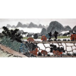 Chinese Landscape Painting - CNAG010311