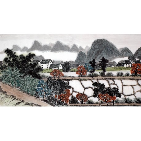 Chinese Landscape Painting - CNAG010311