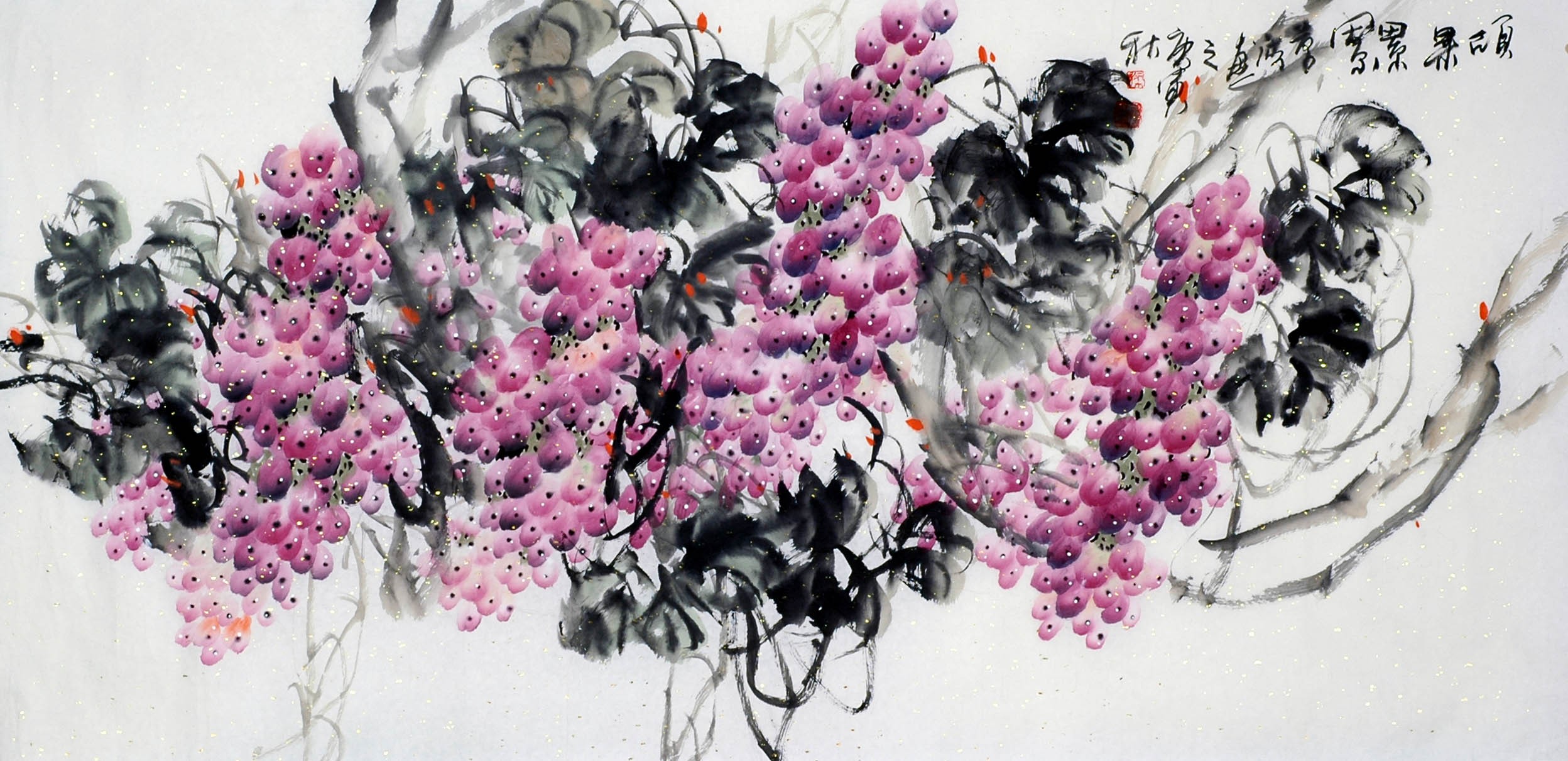 Chinese Flowers&Trees Painting - CNAG010314