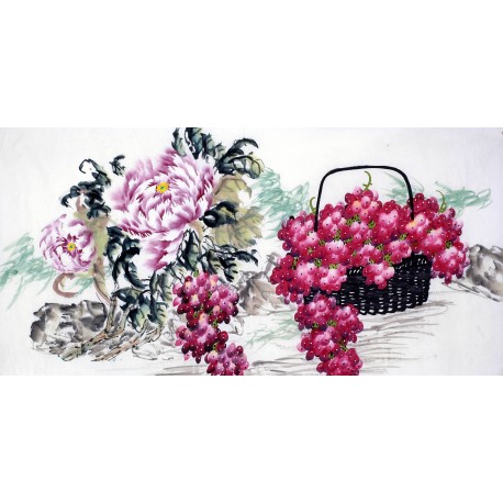 Chinese Flowers&Trees Painting - CNAG010315