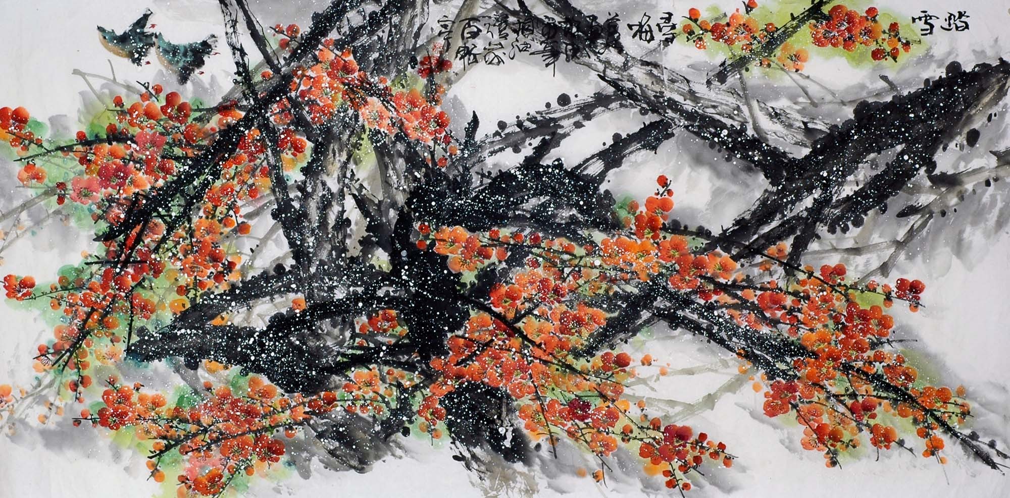 Chinese Flowers&Trees Painting - CNAG010316