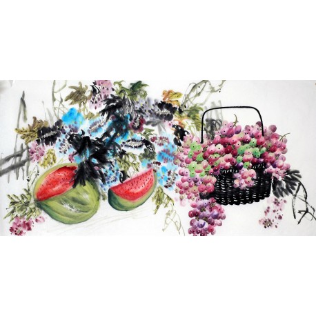 Chinese Flowers&Trees Painting - CNAG010319