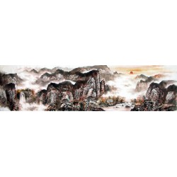 Chinese Landscape Painting - CNAG010322