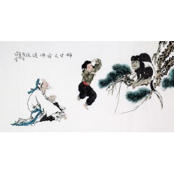 Chinese Figure Painting - CNAG010328