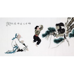 Chinese Figure Painting - CNAG010328
