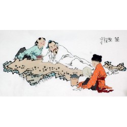 Chinese Figure Painting - CNAG010329