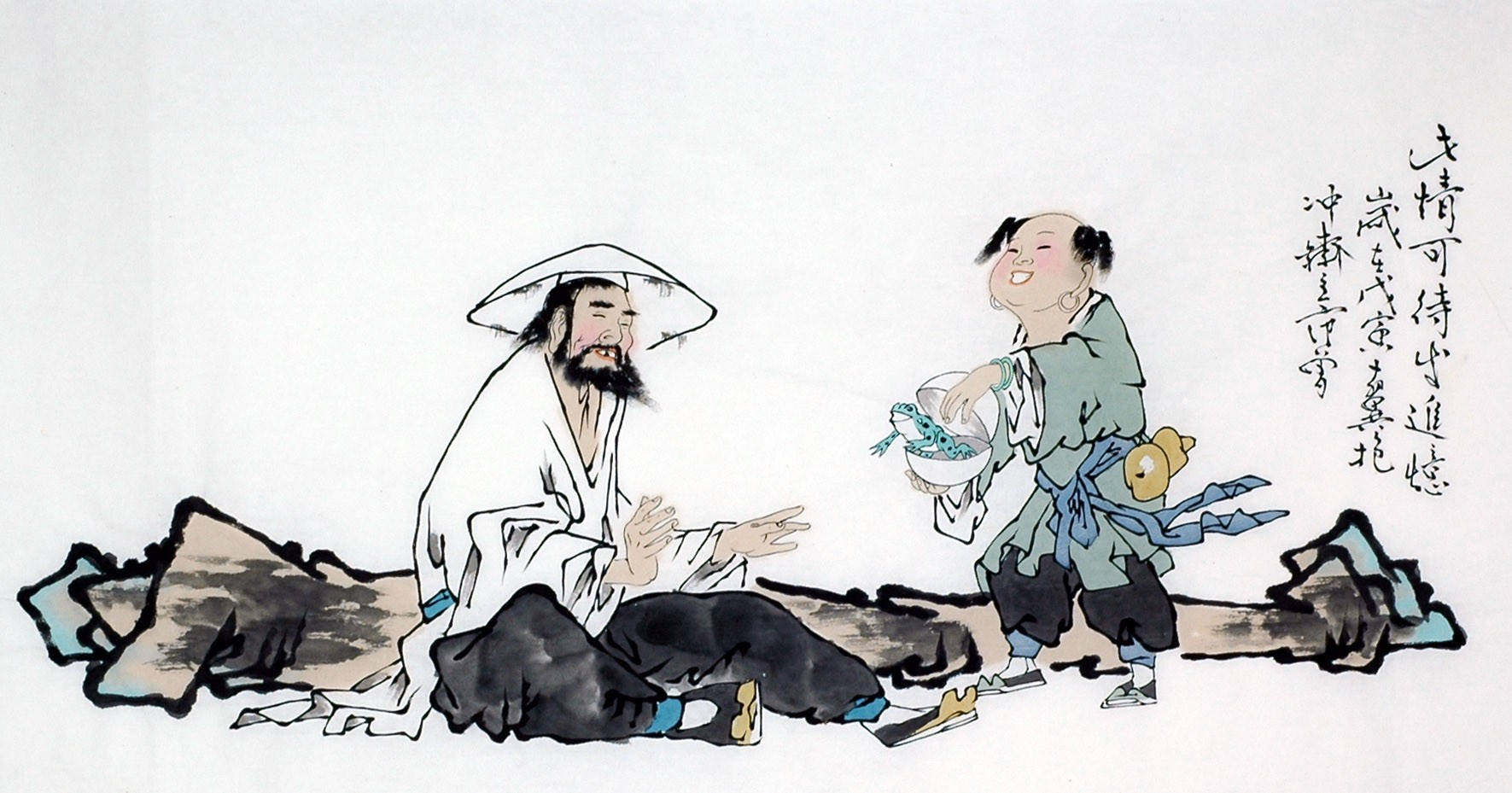 Chinese Figure Painting - CNAG010330