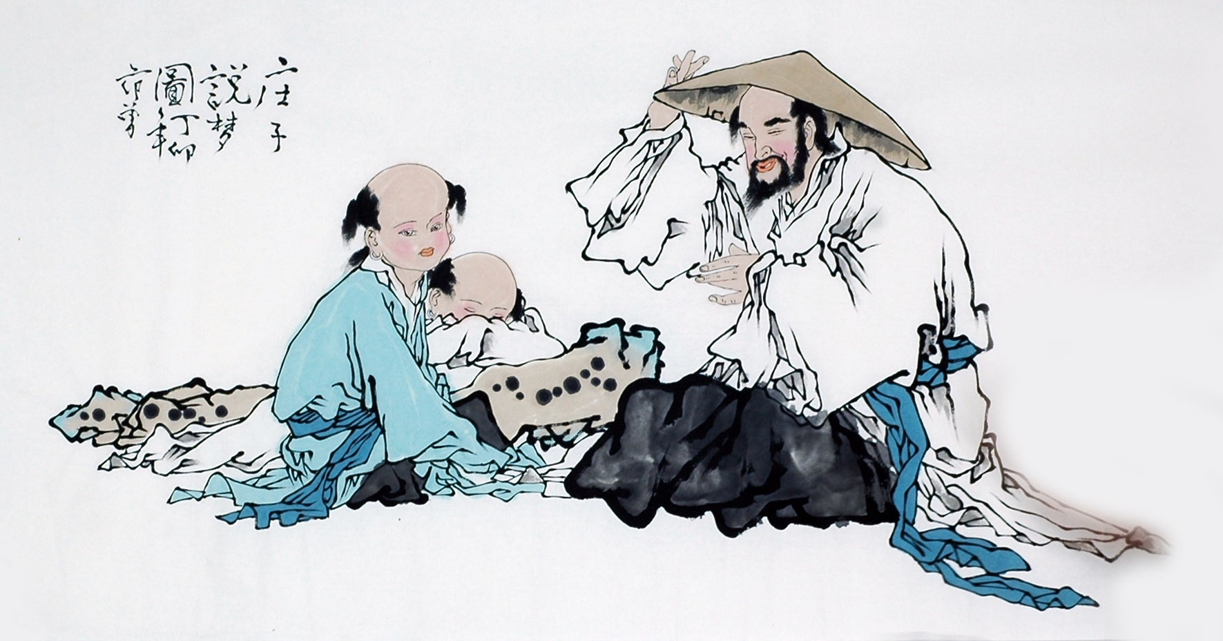 Chinese Figure Painting - CNAG010331