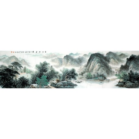 Chinese Landscape Painting - CNAG010333
