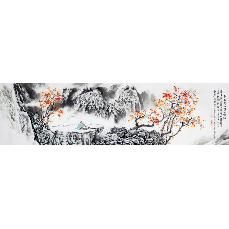 Chinese Aquarene Painting - CNAG010344