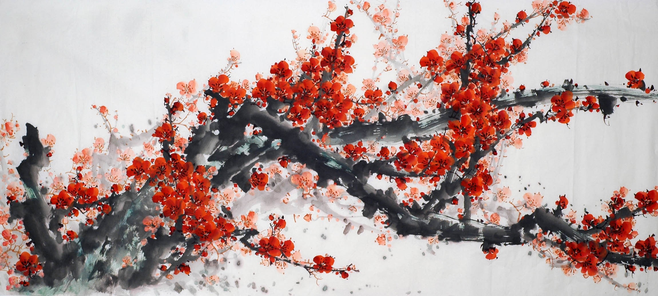 Chinese Plum Painting - CNAG010349