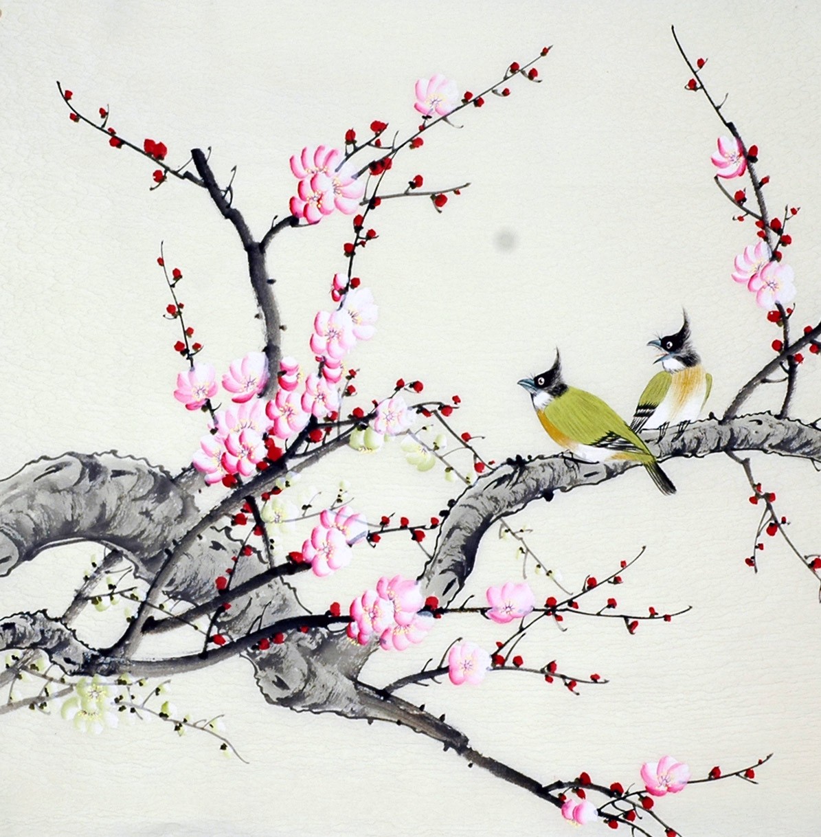 Chinese Flowers&Trees Painting - CNAG010351