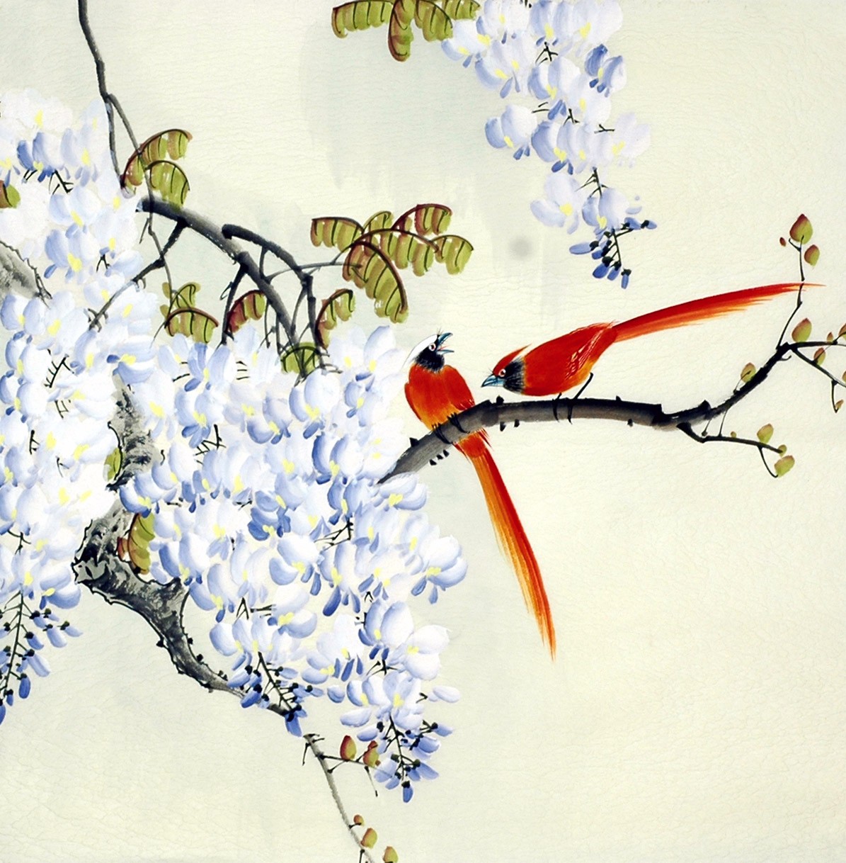 Chinese Flowers&Trees Painting - CNAG010352