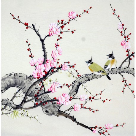 Chinese Flowers&Trees Painting - CNAG010355