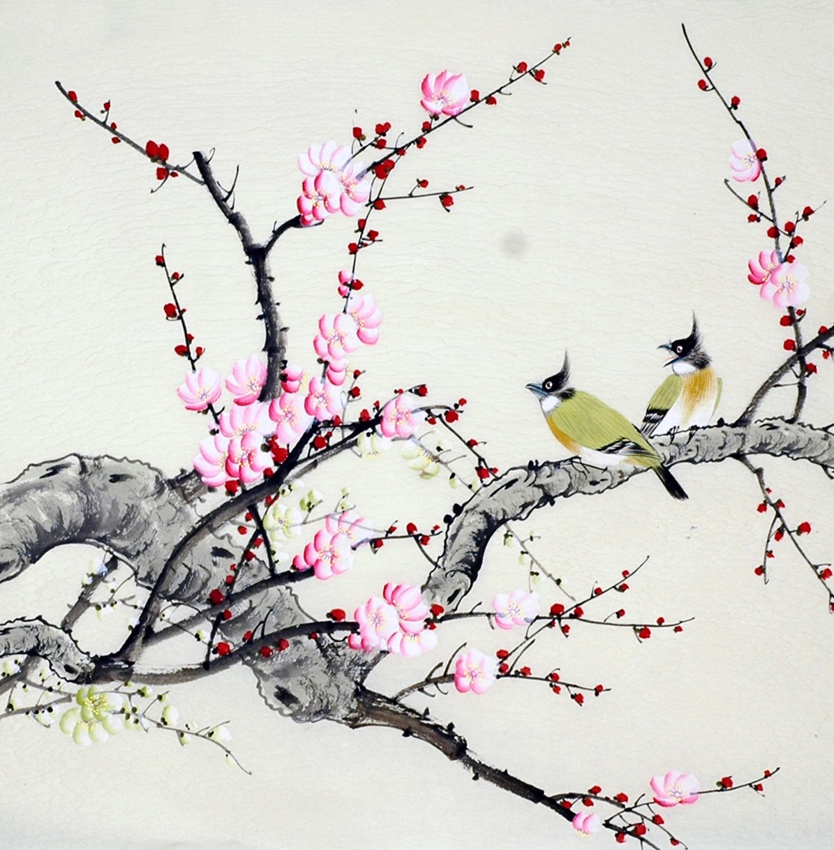 Chinese Flowers&Trees Painting - CNAG010355