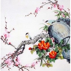 Chinese Flowers&Trees Painting - CNAG010358