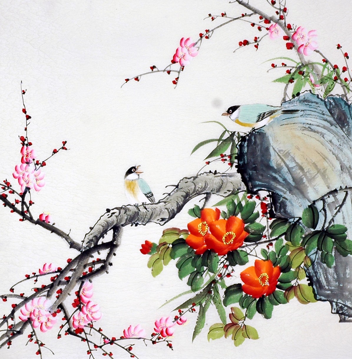 Chinese Flowers&Trees Painting - CNAG010361